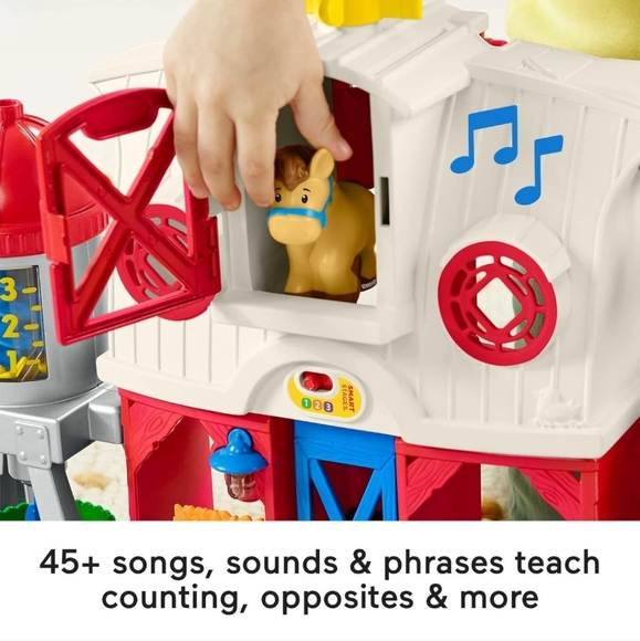 Little People Caring For Animals Farm Electronic Playset NEW - Picture 5 of 8